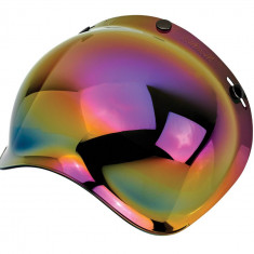 Viziera oglinda iridium (curbubeu) (bubble visor) casca Custom Rider – Le Mans – Le Mans SV