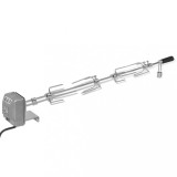 VidaXL Rotisor cu motor profesional pentru grătar, oțel, 1000 mm