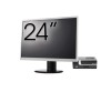 Pachet Calculator Second Hand Terra Mini PC, Intel Core i3-7100 3.90GHz, 8GB DDR4, 256GB SSD + Monitor 24&amp;quot; NewTechnology Media