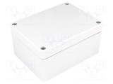Carcasă universală HAMMOND 90mm x 120mm x 60mm ABS gri UL94HB 1554