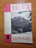 Revista muntii nostri - CEAHLAU - anii &#039;60