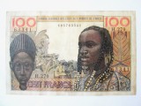 Statele Africii de Vest 100 Franci/Francs 1959-1964