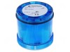 Semnalizator LED Albastru 24V IP65 &Oslash;70x65mm