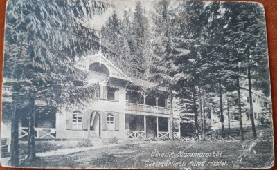 Carte postala Bai in Maramures, 1910 foto