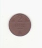 Norvegia 2 &Oslash;re 1951 - Haakon VII ., Europa, Bronz