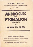 AS - BERNARD SHAW - ANDROCLES AND PYGMALION VOL. 4548