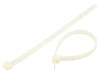 Colier de str&acirc;ngere poliamidă 200mm x 7,6mm naturală
