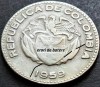 Moneda exotica 10 CENTAVOS - COLUMBIA, anul 1959 *cod 4155 B = EROARE BATERE, America Centrala si de Sud