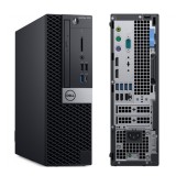 Unitate PC Refurbished Dell OptiPlex 7070 SFF, Intel Core i5-9500, 8GB RAM, 256GB SSD NVMe, Windows 11 Pro, Grad Foarte Bun