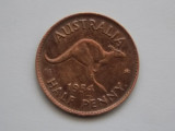 HALF PENNY 1954 AUSTRALIA, Australia si Oceania