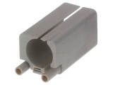 Conector dreptunghiular tată HARTING Han Brid Quintax 3A, 6 pini