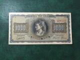 GRECIA 1000 DRAHME 1942 SUPERBĂ