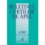 Buletinul Curtilor de Apel, Nr. 4/2007