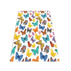 Covor pentru bucatarie Butterfly Valley, 80 x 120 cm, multicolor