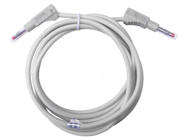 Cablu de măsurare 45A mufă banană 4 mm albă