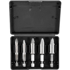Set de 5 extractoare pentru suruburi rupte 6-14mm Verke