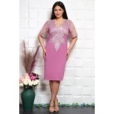 Rochie de Ocazie Silvi fucsia - 58Marimea