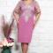 Rochie de Ocazie Silvi fucsia - 58Marimea
