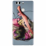 Husa silicon pentru Huawei P9 Plus, Beautiful Hand Art