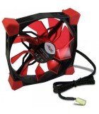 Ventilator Inter-tech cobanitrox xtended N-120-Red LED 120mm 12V, Inter Tech