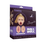Papusa Gonflabila Cowgirl Style Love Doll Flesh, Lovetoy