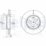 DELPHI BG3733 Disc frana