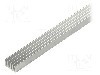 Radiator extrudat, aluminiu, 1000mm x 19mm, naturala, FISCHER ELEKTRONIK - SK 632 1000 AL