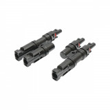 Set 2 conectori tip MC4-Y-2 1.5KV, Cod: BK77171, Brand: BRECKNER GERMANY