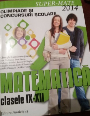 OLIMPIADE SI CONCURSURI SCOLARE 2014 CLASELE IX-XII, foto