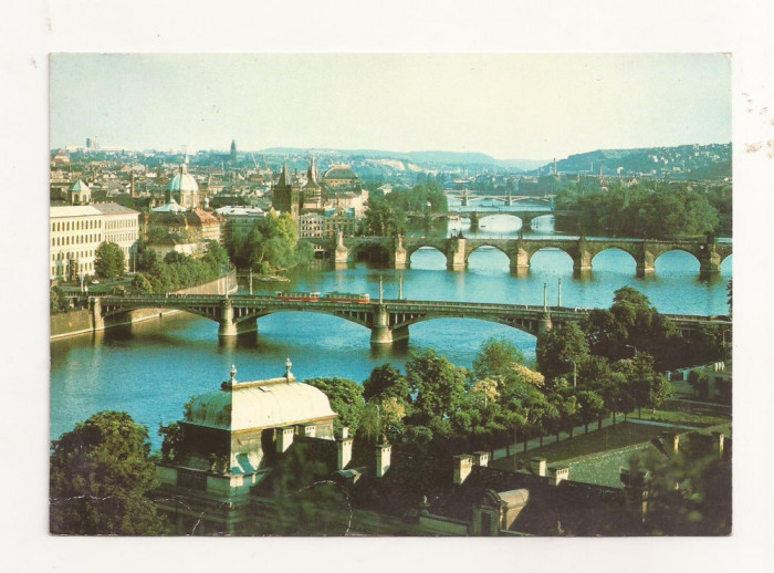 FA35-Carte Postala- CEHOSLOVACIA - Praga, circulata 1985