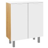 HOMCOM Dulap pentru Pantofi, Dulap pentru Pantofi cu Rafturi Reglabile și &Icirc;nchidere Moale, 76x33.5x95 cm, Alb Lucios | Aosom Romania