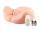 Masturbator Realist Jessica Marie cu Vibratii, TPR Life-Like, Natural, 2.9 kg