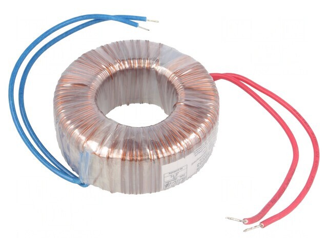 Transformator toroidal 50VA 230V 12V 4.1A cabluri
