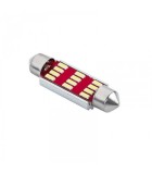 LED LED auto Canbus SV8.5 T11 41mm 1.35W 90lm 12-24V 6500K alb rece, Rebel