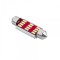 LED LED auto Canbus SV8.5 T11 41mm 1.35W 90lm 12-24V 6500K alb rece