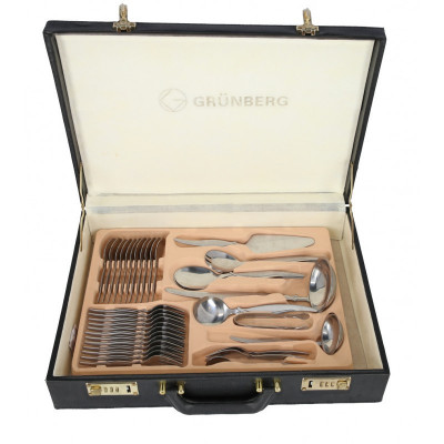 Set tacamuri Grunberg pentru 12 persoane, 72 piese, inox foto