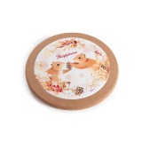 Suport vase fierbinti Craciun pluta ceramica multicolora &Oslash; 19,5 cm