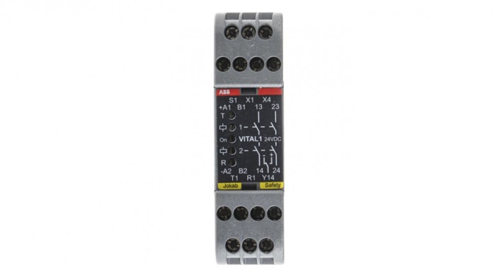 Modul Releu de Siguranță 24VDC pentru Șină DIN IP20