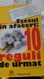 Esecul in afaceri 10 reguli de urmat Donald R.Keough 2009