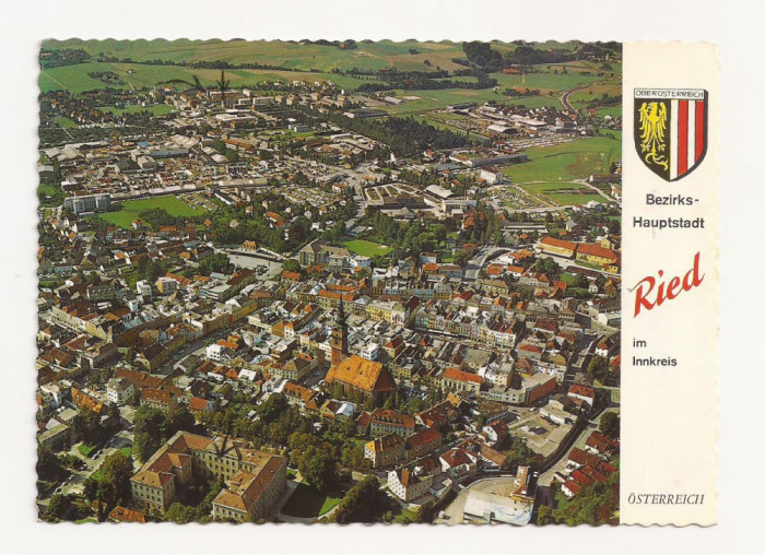 AT6 -Carte Postala-AUSTRIA- Ried im Innkreis, circulata 1971