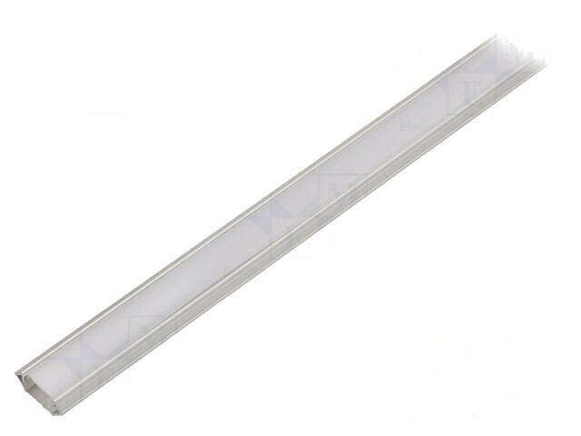 Profil Aluminiu 1m pentru Module LED Lăptoasă Naturală