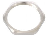 Piuliță metrică M40 alamă nichel 4,5mm 45mm