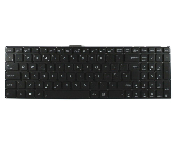 Tastatura Laptop Asus X55VD fara rama, uk