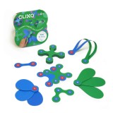 Clixo&reg; joc magnetic de construit - Itsy Albastru &amp; Verde (18 piese)