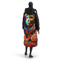 Geaca dama oversize Antonio Gatti print mystic GF010