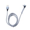 Cablu De date Si Incarcare Elworld ,Mufa Dubla si Suport Telefon,USBType C,Quick,3 A MAX &ndash; JXL-110 ,Culoare Gri