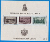 ROMANIA1939/1940. LP 133. Centenarul nasterii Regelui Carol I.