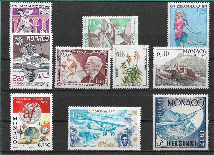 C5962 - lot timbre Monaco