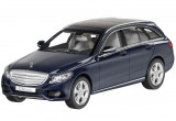 Macheta Oe Mercedes-Benz C-Class 1:43 Albastru Estate B66960251, Mercedes Benz