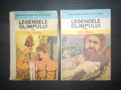 Alexandru Mitru - Legendele Olimpului 2 volume (1983, volumul 1 uzat) foto